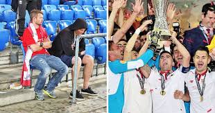 A list of 40 people. Rival Fans Cruelly Mock The Same Crying Liverpool Fan After Europa League Heartache Sportsjoe Ie