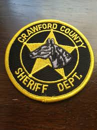 Crawford County Mounted Patrol Police Patches Badge Patches