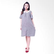 Ini dia trend model baju hamil muslim terbaru! Baju Hamil Modis Dress Menyusui Brokat Mutiara Katun Kotak Hitam Terbaru Agustus 2021 Harga Murah Kualitas Terjamin Blibli