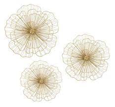 Hawn Metal Wall Art Mixed Media Wall Art Metal Flower Wall Art Wire Wall Art