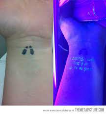 Discover thousands of free blacklight tattoos & designs. The Coolest Blacklight Tattoo Harry Potter Tattoos Black Light Tattoo Light Tattoo
