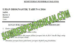 2018 pemahaman ujian diagnostik jilus. Ujian Diagnostik Sumber Pendidikan