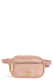 Adidas Originals Faux Leather Belt Bag Pink Leather Belt Bag Faux Leather Belts Belt Bag