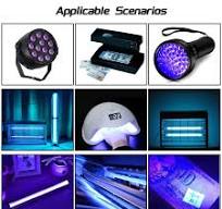 Amazon.com: LEDGUHON 10PCS 3535 UV LED Chip,Purple Light 0.2 ...