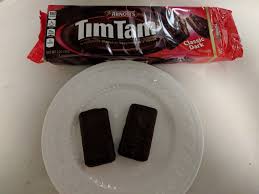 These Tim Tam Dark Chocolate Cookies Are So Good Light And Airy On The Inside Complimentary Chocolate Cookies Dark Chocolate Cookies Dark Chocolate