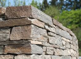 Garten Trockenmauer Naturstein Rock Wall Trockenmauer Natursteine Mauer