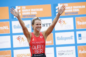 World champion triathlon short distance 2016. Duffy Named Short Course Female Of Year Bernews