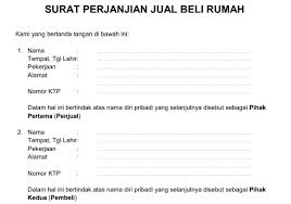 Surat tersebut berfungsi sebagai bukti bahwa kesepakatan antara penjual dan pembeli telah disetujui. Download Surat Perjanjian Jual Beli Rumah Dan Contohnya Notaris