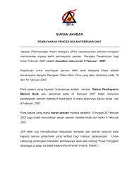The adobe flash plugin is needed to view this content. Siaran Akhbar Portal Pencen Jpa