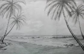 Check spelling or type a new query. How To Draw A Beach Landscape With Pencil Landscape Sketch Drawing Scenery Landscape Drawings