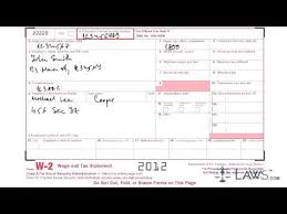 Married filing jointly or qualifying widow(er). Learn How To Fill W 2 Tax Form Youtube