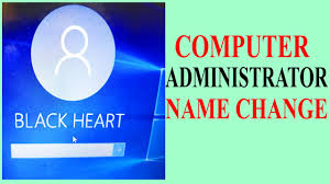 Choose the user account you'd like to change to administrator. How To Change The Name Of Administrator Of Computer How To Change The Name Of User Account In Pc Youtube