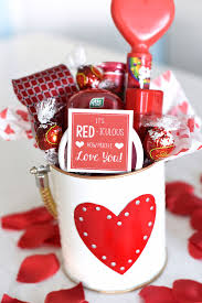 Collection by jackie rush • last updated 1 day ago. Cute Valentine S Day Gift Idea Red Iculous Basket Diy Valentines Gifts Valentine S Day Gift Baskets Cheap Valentines Day Gifts