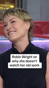 Robin Wright hasn't seen #ThePrincessBride since it came out. She tells  Savannah Guthrie why she doesn't like to watch her old work. #TODAYShow