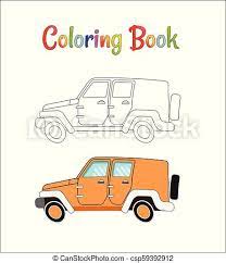 Contrary to what many people think, wrangler is not a descendant of the world war ll willys mb. Safari Wrangler Coloring Pages For Kids Vector Illustration Eps 10 Safari Wrangler Canstock
