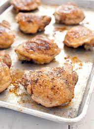Oven Roasted Chicken Thighs From Leite S Culinaria Oven Roasted Chicken Thighs Oven Roasted Chicken Recipes
