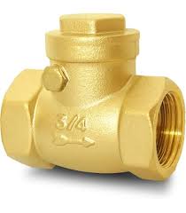 Swing Check Valve, Bronze, 1-1/2 In., NPT: Amazon.com ...
