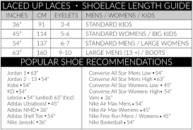 55 Clean Shoelace Length Guide