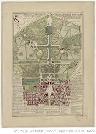 Parcourez les 800 hectares du d. Nouveau Plan Des Villes Chateau Et Jardins De Versailles Dessine Sur Les Lieux En 1766 Avec La Marche Que Le Roi A Ordonnee Pour Faire Voir Le Jardin Revu Et Corrige En