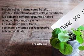 Matteo, le persone che riescono non hanno qualità eccelse o superiori. Ringraziare I Colleghi Di Lavoro 25 Frasi Di Ringraziamento Frasi Brevi