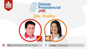 El debate presidencial entre keiko fujimori y pedro castillo será trasmitido en los canales tv perú (canal 7) y jne tv (canales 44 y 516 de movistar tv), además de las cuentas del jne en youtube y facebook. Juan Manuel Karg V Twitter Este Domingo En Peru Segundo Debate Presidencial Entre Pedro Castillo Y Keiko Fujimori Sera En Arequipa Debatepresidencialjne Https T Co Neuerfvrrp