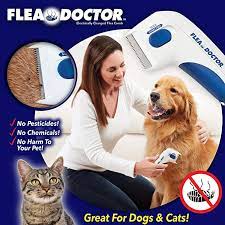 As the comb passes through your pet's fur, a flashing led light indicates that fleas are present, killing them instantly on contact. Amazon Com Bulbhead Original As Seen On Tv Flea Doctor Electronic Flea Comb Perfect For Dogs Cats Kills Stuns Fleas 1 Pack Pet Supplies