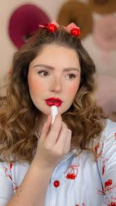 Old Hollywood style makeup is elite ♥️ with @appledoll , #gifted  #oldhollywood #oldhollywoodglamour #coquettemakeup #coquette  #coquetteaesthetic #appledoll