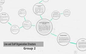 Line And Staff Organization Structure By Alvin James