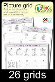 Picture Grid Hand Eye Coordination Practice To Make An Image Distance Learning Busy Teacher Writing Resources Elementary Resources