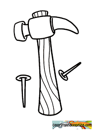 Find more hammer coloring page pictures from our search. Hammer Coloring Pages