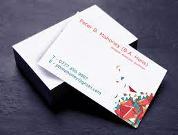 Premium cards printed on a variety of high quality paper types. Product Design Business Cards On Behance