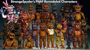 Five Nights at Freddy's Remodeled Characters (Help Wanted and Special  Delivery) : r/fivenightsatfreddys