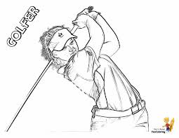 Golf is fun for old and young today we have a handful of great golf coloring pages for you. Gallant Golf Coloring Pages Clubs Golf Course Free Golfers