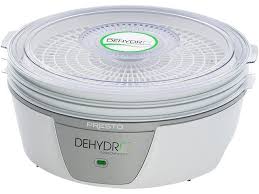 A food dehydrator is very useful appliance which draws the moisture out of the foodstuff and helps by prolonging the expiration date. Presto 06300 Dehydro Electric Food Dehydrator White Newegg Com
