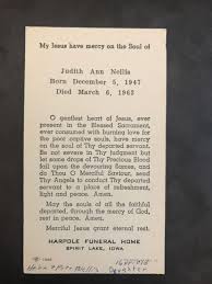 Judy Ann Nellis (1947-1963): homenaje de Find a Grave