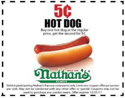 Nathan S Coupons Get A Super Cheeseburger For Only 2 99 Or Hot Dog For 99 Cents At Nathan S With Coupon Through No Hot Dogs Nathan S Famous Printable Coupons