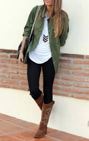Black Jeans And Brown Cowboy Boots Brown Cowboy Boots A Fall Winter Fashion Must Have With Black Leggings Jeans And White Green Top Fashion Autumn Fashion Autumn Street Style
