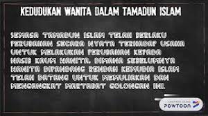 Madaniyyat, hadharah, thaqafah dan umran. Kedudukan Wanita Dalam Tamadun Islam Dan India Youtube