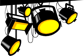 New Spotlight Lights Camera Action Clip Art Free Clip Art