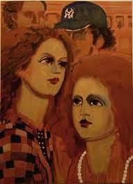 Lester johnson three heads, frontal 1965 lithograph on arches paper 56.52 x 76.2 cm. Lester Johnson Hand Signed Publisher Proof Lithograph Faces Lester Johnson