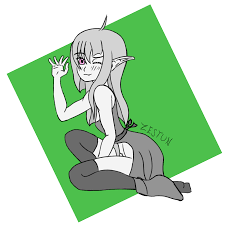 Check out amazing thicc artwork on deviantart. New Oc Aila Almost Flat Chested Thicc Thigh Elf With A Moe Fang Album On Imgur
