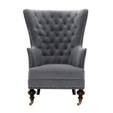 Soft Yet Sculptural This Home Decorators Collection Remmy Slate Velvet Upholstered Arm Chair Will Enhance The Look Of You Upholstered Arm Chair Chair Armchair