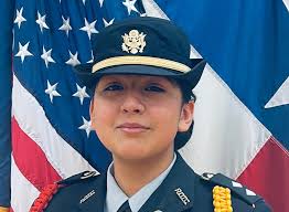 This week, Cadet Lieutenant Colonel Esmeralda Huerta, Battalion Commander  of the Jefferson High School JROTC, will be representing San Antonio ISD  and the entire state of Texas at the National World War