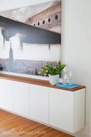 The Phenomenon Known As The Fauxdenza Using Wall Mounted Cabinets Usually From Ikea To Create The Look Of Ikea Cabinets Diy Furniture Modern Dining Room
