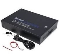 UHPPOTE Input 110VAC Output 12VDC Metal Power Supply Box with Backup  Battery Link for Door Access Control Board