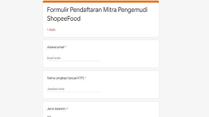 Selamat datang di aplikasi pendaftaran online . Link Pendaftaran Shopee Food Driver Online Apa Syarat Pendaftaran Mitra Driver Shopee Food Tribun Pontianak