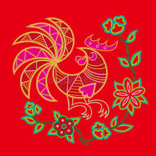 Most relevant best selling latest uploads. Chinese Embroidery Rooster Pattern Stock Vector Illustration Of Auspicious Chicken 77351797