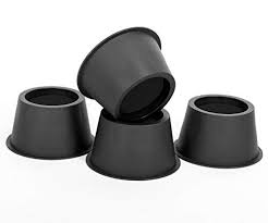 Btsd Home Round Circular Bed Risers Table Risers Furniture Risers Lifts Height Of 2 Inch Heavy Duty Set Of 4 P Furniture Risers Bed Risers Heavy Duty Furniture