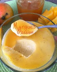 La Mousse De Mangues Et Gelee De Maracujas Mousse A La Mangue Recette A Base De Mangue Mangue