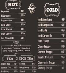 We have soy, almond and coconut milk as well as sugar free options available upon request, as well as other common coffee house options that you may like. Caffeine Coffee Shop Menu Menu For Caffeine Coffee Shop Bais Godam Jaipur Jaipur